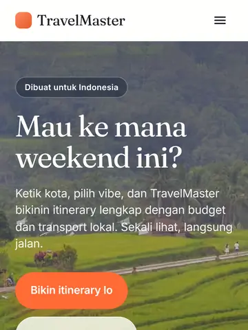TravelMaster mobile screenshot